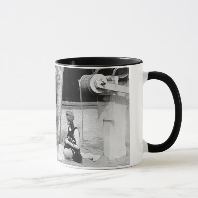 Caneca Lifeguards de confecção de malhas de Veneza, 1900s (Direita)