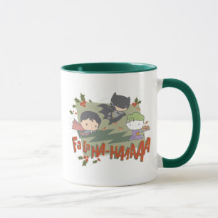 Caneca Liga da Justiça Chibi Holiday Cookie Chase