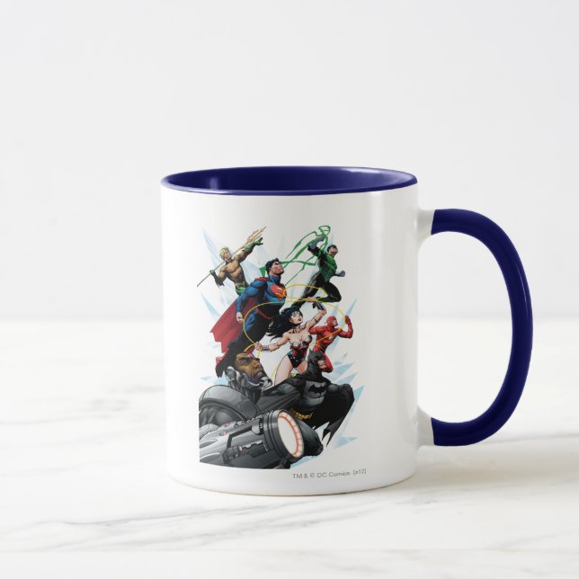 Caneca Liga da Justiça - Grupo 1 (Direita)