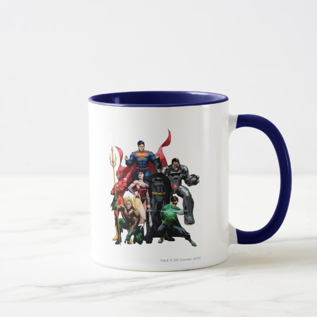 Caneca Liga da Justiça - Grupo 2 (Direita)