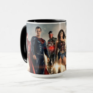 Caneca Liga da Justiça  Liga Da Justiça No Campo De Bat
