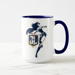 Caneca Liga da Justiça  Pop de Ícone de Mulher Maravilh