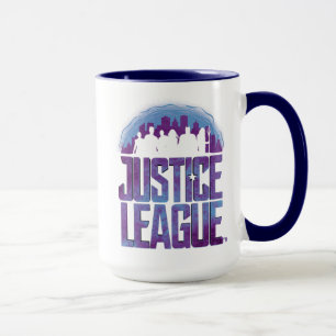 Caneca Liga da Justiça  Silhuette da Liga da Justiça
