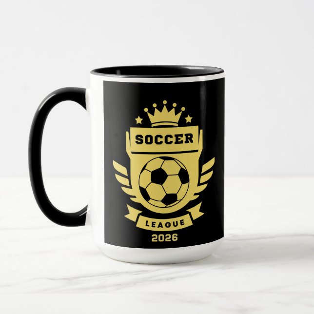 Caneca Liga de Futebol 2026 (Esquerda)