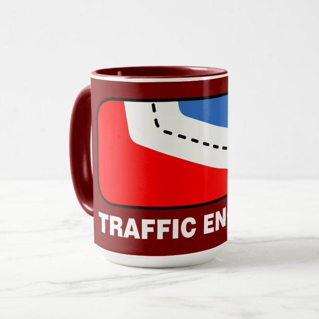 Caneca Liga dos Engenheiros de Tráfego (Frente Esquerda)