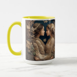 Caneca Ligações Inseparáveis: Arte Celebrando Melhores Am