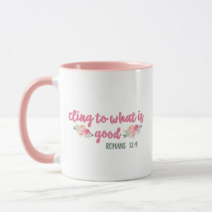 Caneca Ligar para o que é bom // Bíblia Verso