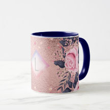 Lilibet Monographic Rosegold Floral ajustado para 