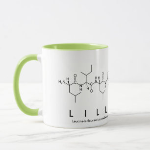 Caneca Lilly-Mae Peptide name mug