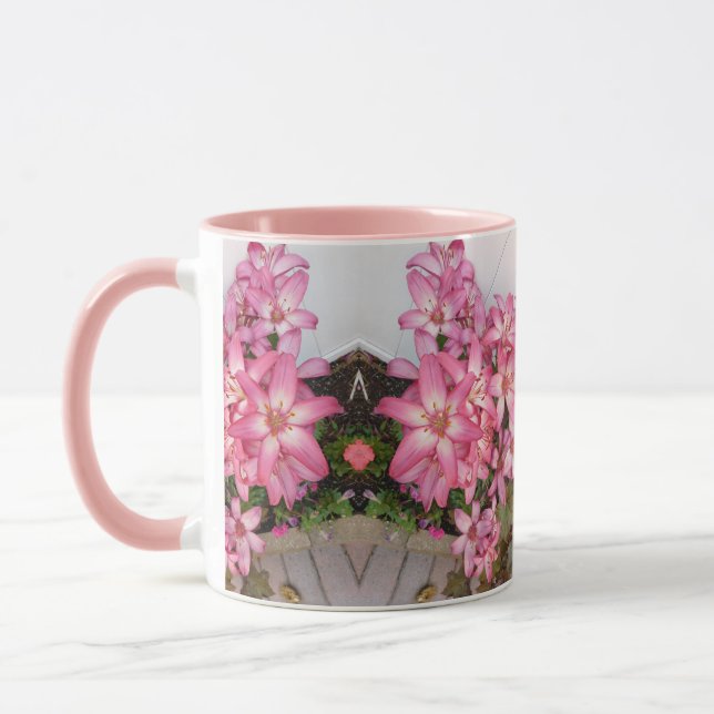 Caneca Lilly Mug Rosa (Esquerda)