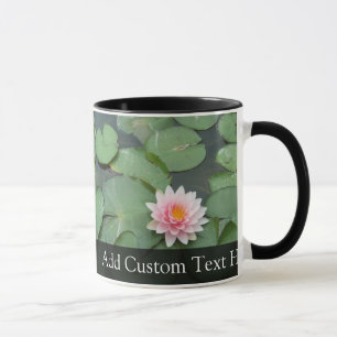 Caneca Lily Pink Personalizado/Lily Pad Verde