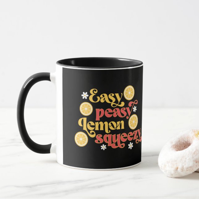 Caneca Limão de Malgaxe Fácil (Com Donut)