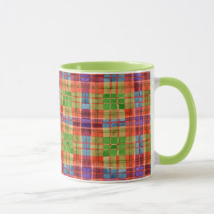 Caneca LIMÃO MAC RAE TARTAN - Combinação