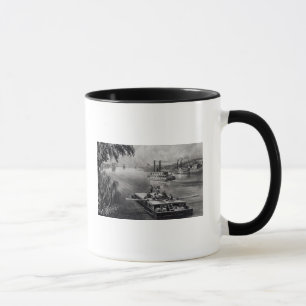 Caneca Limite abaixo do rio