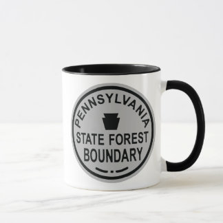 Caneca Limite da floresta do estado do PA