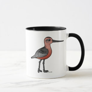 Caneca Limosa com cauda listrada