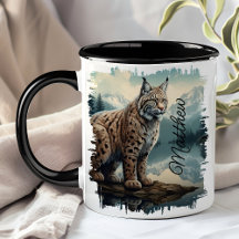 Lince no Deserto da Montanha Rochosa
