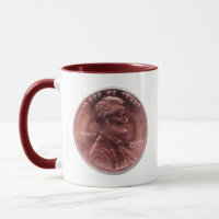 Caneca Lincoln Cent