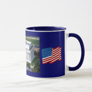 Caneca Lincoln Memorial Mug