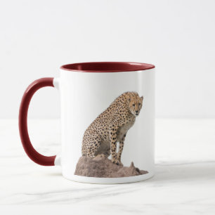 Caneca Linda Foto De Gato De Cheetah