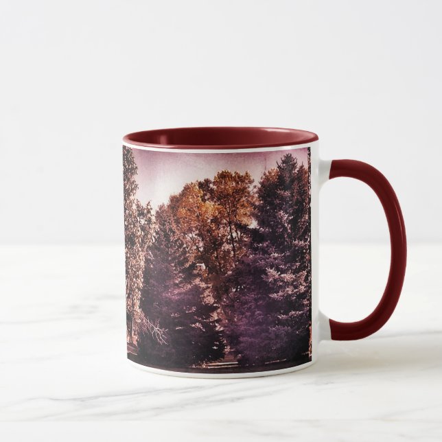 Caneca Linda Natureza Escura (Direita)