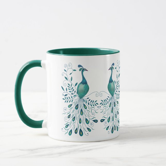 Caneca Linda Peacock Mug (Esquerda)