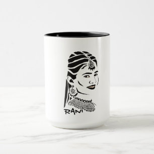 Caneca Linda Rani Mug Indiana
