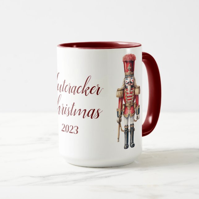 Caneca Linda sublimação personalizada de quebra-cabeça (Frente Esquerda)