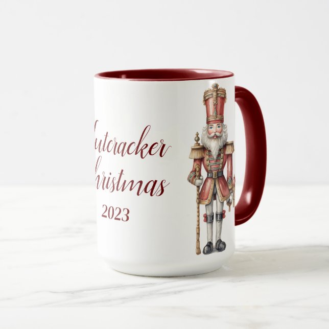 Caneca Linda sublimação personalizada de quebra-cabeça (Frente Esquerda)