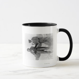 Caneca Lindbergh e Wright com o Plano Destruído