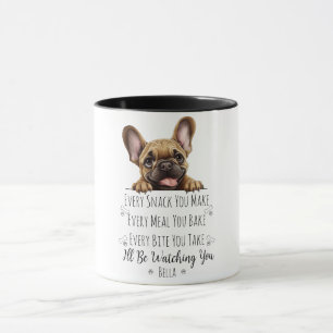 Caneca Lindo Bulldog Francês Engraçado Personalizado