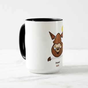 Caneca Lindo Desenho de Lobisomem Uivo Szn para Halloween