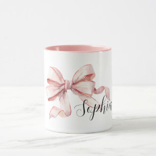 Caneca Lindo Laço Rosa