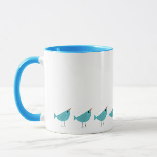 Caneca Lindo passarinho azul