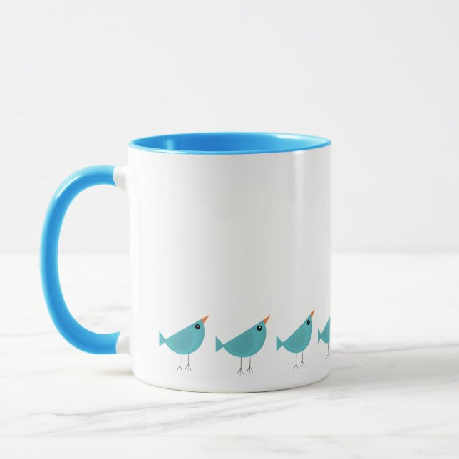 Caneca Lindo passarinho azul (Esquerda)