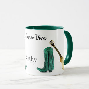 Caneca Line Dance Diva Mug