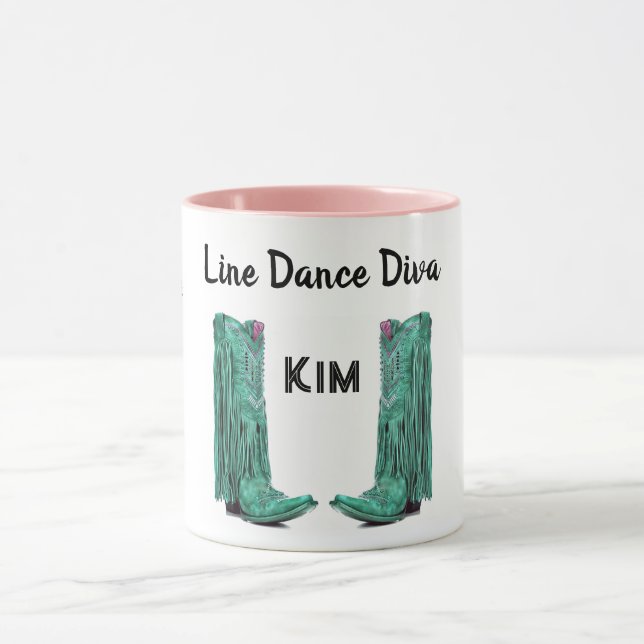 Caneca Line Dance Diva Mug (Centro)
