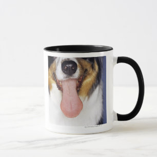 Caneca Língua sacudindo do Collie