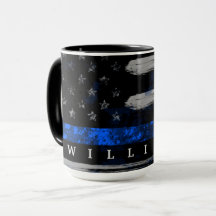 Linha Azul fina denominada Mug