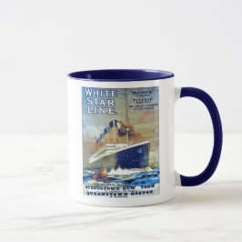 Caneca Linha branca da estrela