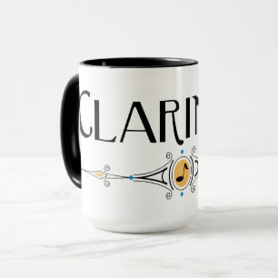 Caneca Linha Decorativa Clarinet