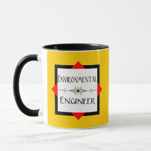 Caneca Linha Decorativa do Engenheiro Ambiental