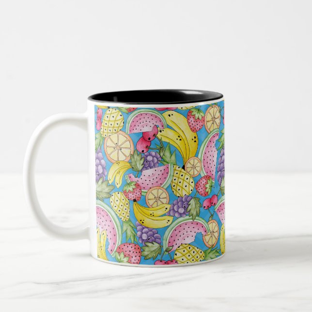 Caneca Linha Frutas Fun (Esquerda)