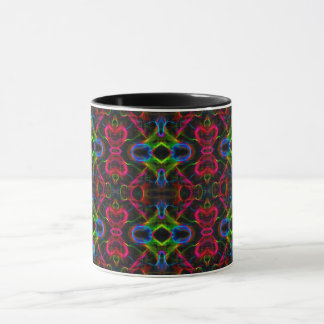 Caneca Linhas abstratas coloridas fofas