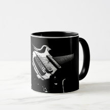 Linhas de Música - Guitar Mug