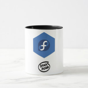 Caneca Linux Fedora Mug
