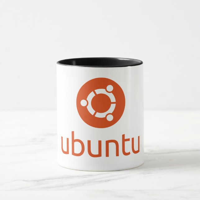 Caneca Linux Ubuntu Mug (Centro)