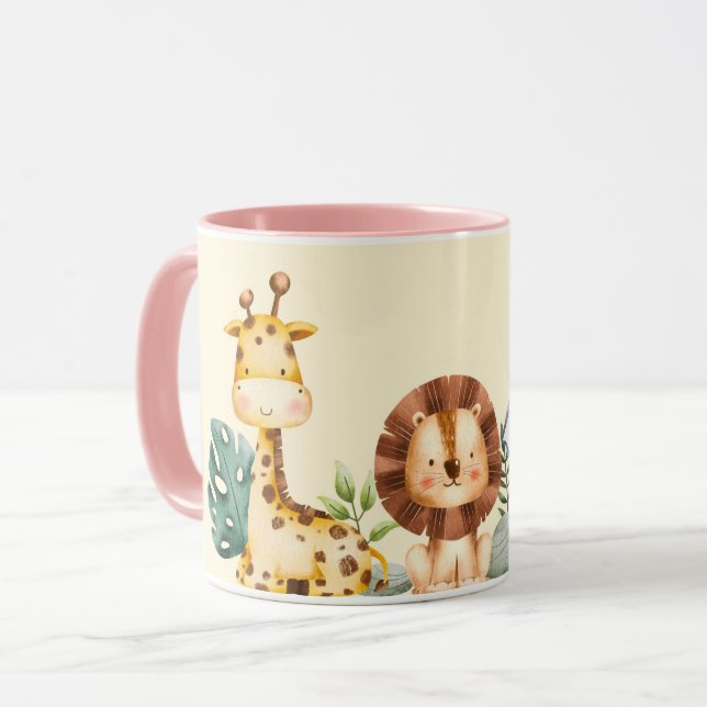 Caneca Lion cerâmica mug (Frente Esquerda)