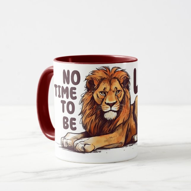 Caneca Lion Mug (Frente Esquerda)