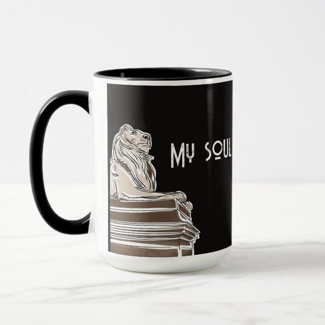 Caneca Lion Soul Mug (Esquerda)